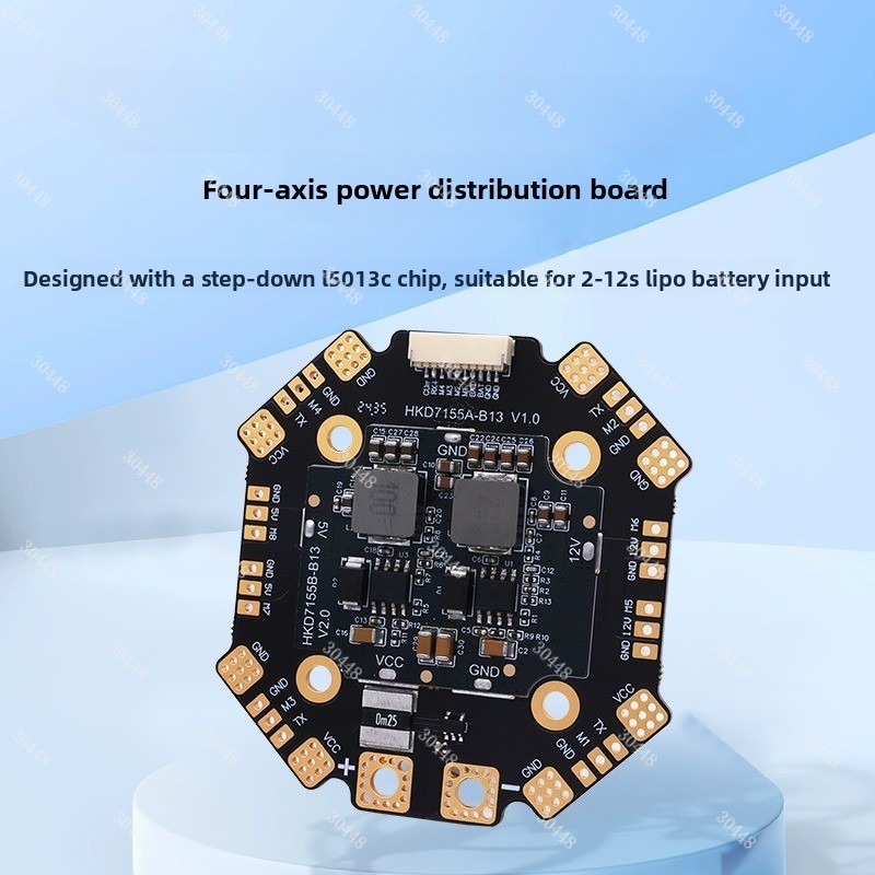 Drone Power Distribution Board - Yarış Quadcopter Drone için 12S Yüksek