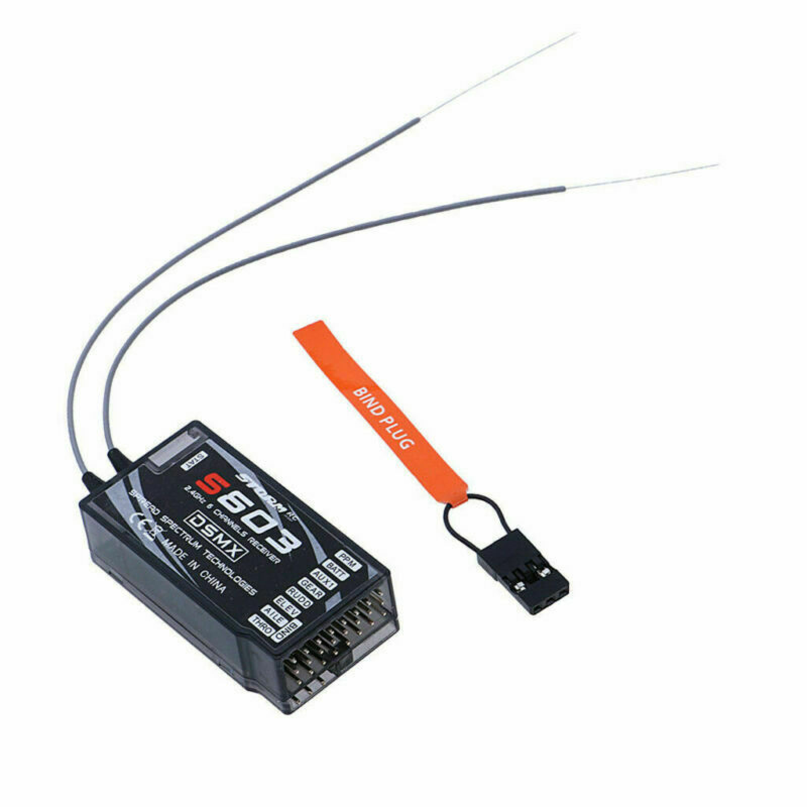 Drone Antenna - 6CH 2.4GHz PPM S603 Alıcı, 3dbi