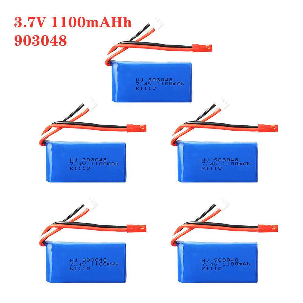 Drone Charger - 1-5 adet 7.4V 1100mah 903048 LiPo
