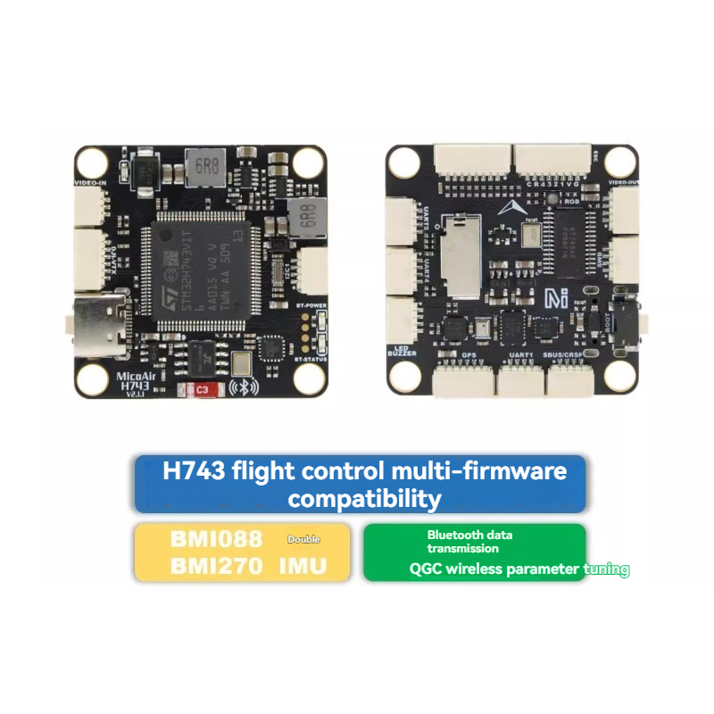 Drone Flight Controller - MicoAir743 V2 Uçuş Kontrol Cihazı Çift