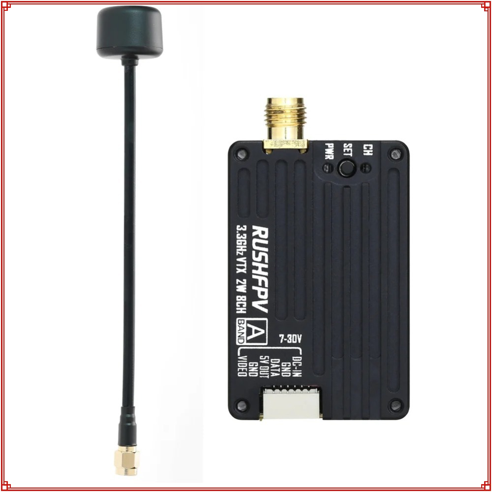 Drone Transmitter - 2026 Yeni RUSHFPV 3.3G 2W VTX