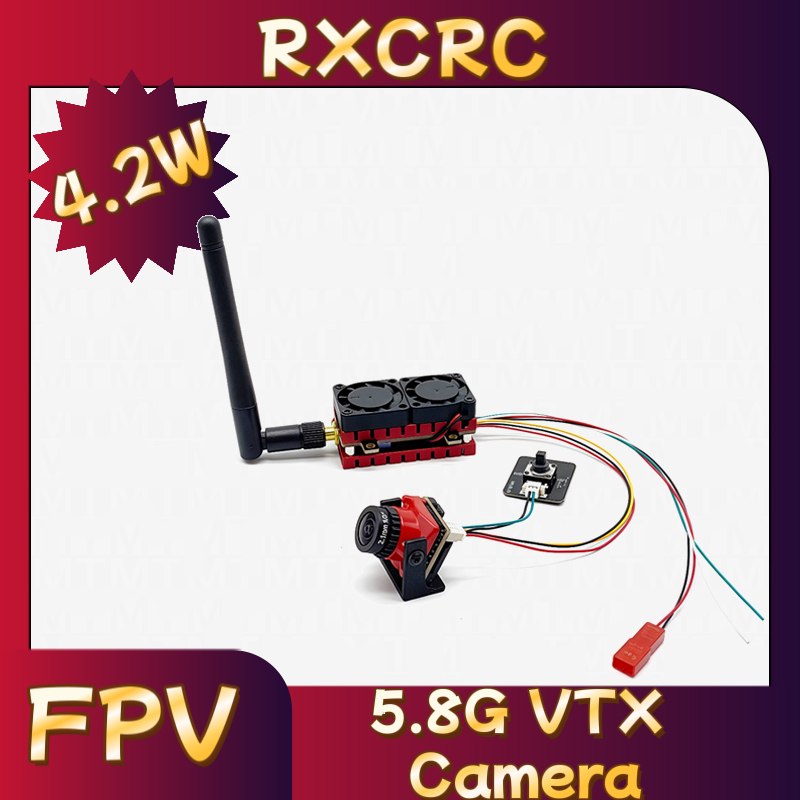 Drone Transmitter - RXCRC 5.8G 48CH 4.2W Yüksek Güç