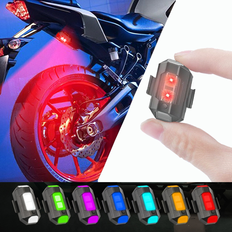 Drone Led Light - Motosiklet Işıkları Drone çakarlı lamba USB