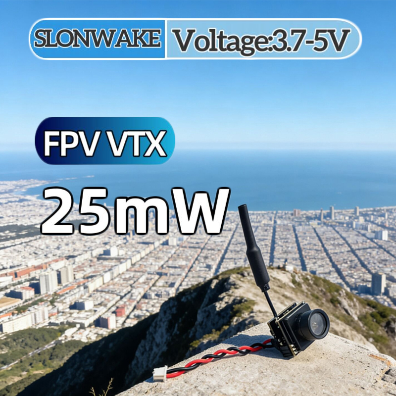 Drone Frame - SLONWAKE FPV 25mW güç simülasyonu VTX