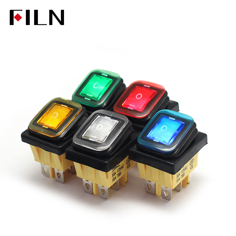 Drone Buzzer - 30A/250V Ağır Hizmet Tipi 6 Pinli