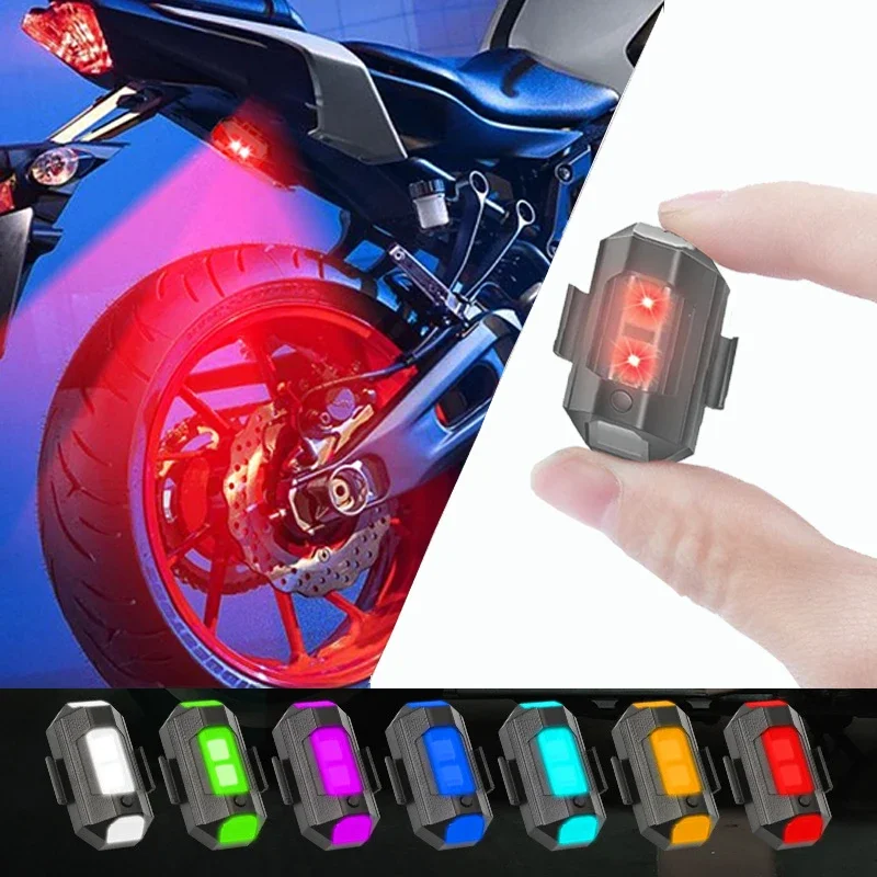 Drone Led Light - Motosiklet Işıkları Drone çakarlı lamba USB