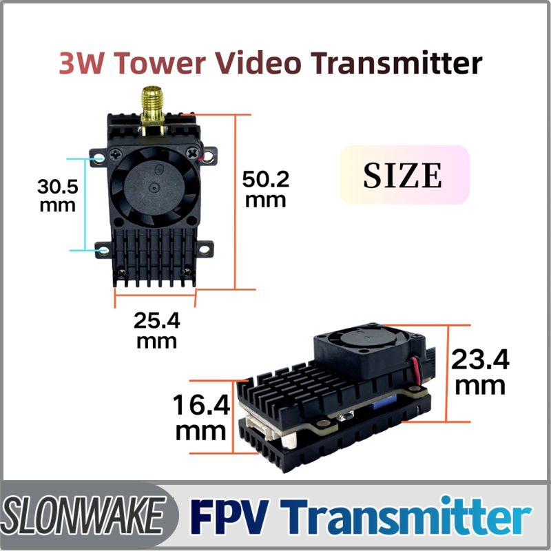 Drone Frame - SLONWAKE 5.8G 3000mW Simülasyon VTX FPV