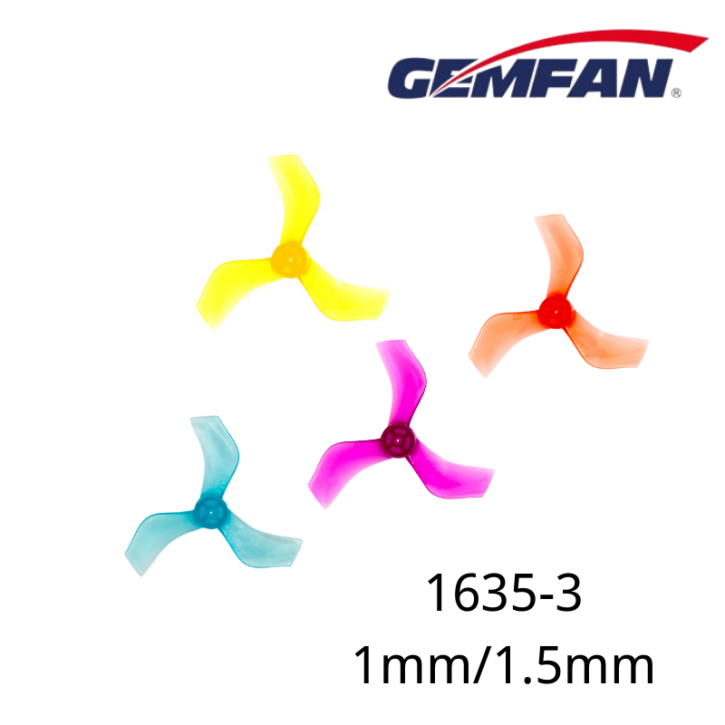 Drone Propeller - Gemfan 1635 40mm 3-Blade Pervane 8