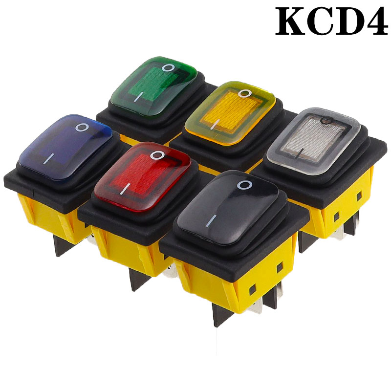 Drone Buzzer - KCD4 açık kapalı 30A/250V Ağır Hizmet