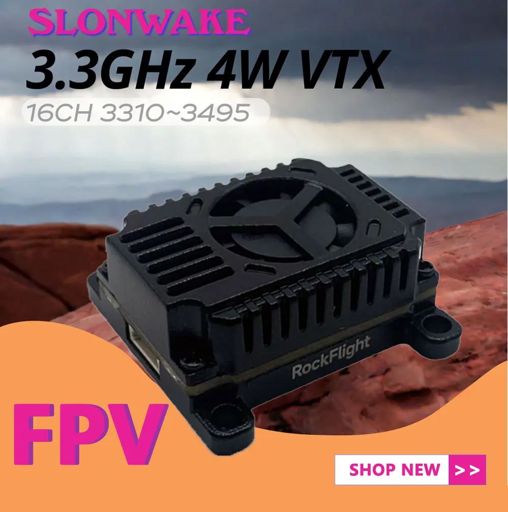 SLONWAKE FPV 3.3G 16CH 4000mW  - Drone Antenna incelemesi ve fiyatı