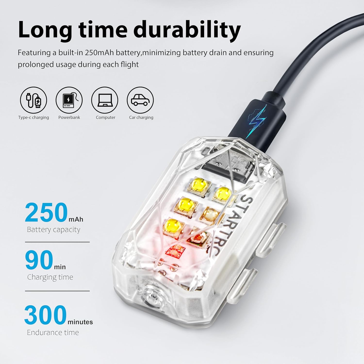 STARTRC Drone Strobe Işık Anti - Drone Led Light incelemesi ve fiyatı