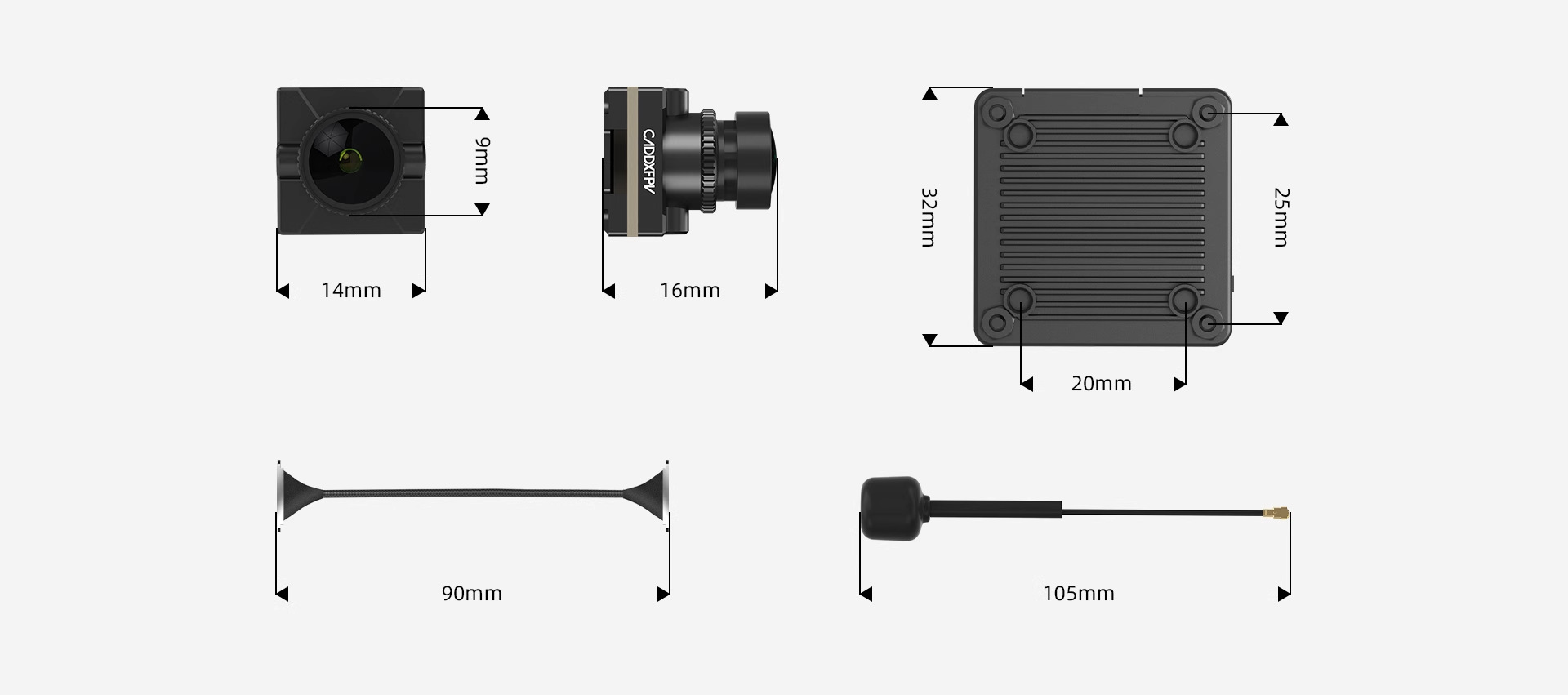 Walksnail Nano V3 Yüksek Çözün - Drone Camera incelemesi ve fiyatı