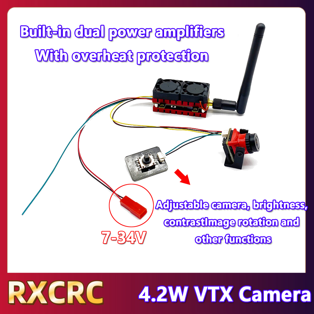 RXCRC 5.8G 48CH 4.2W Yüksek Gü - Drone Transmitter incelemesi ve fiyatı