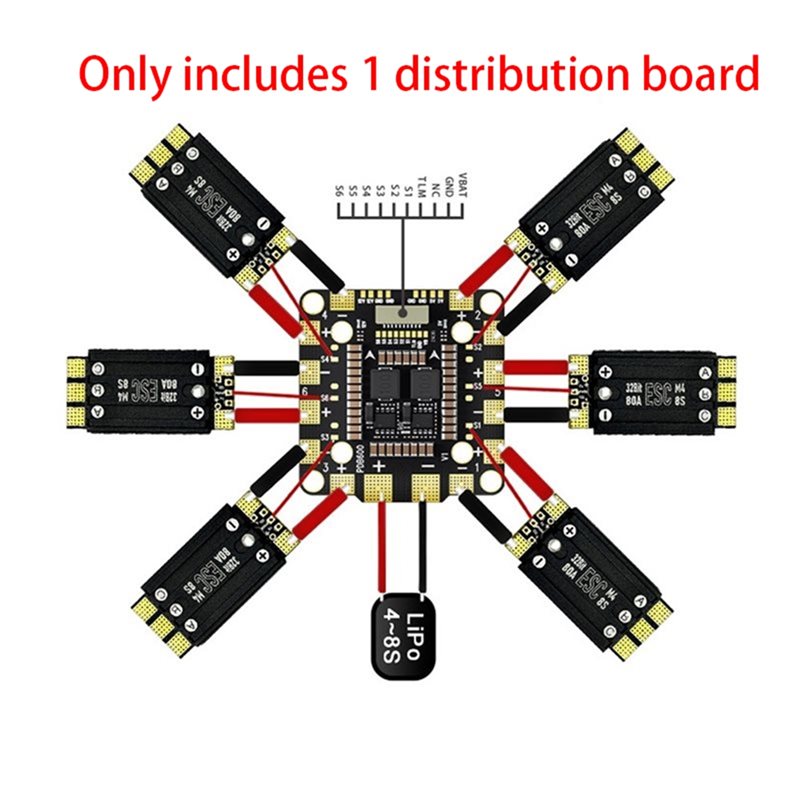 【CYBER MONDAY】1 Adet PDB600A 8 - Drone Power Distribution Board incelemesi ve fiyatı