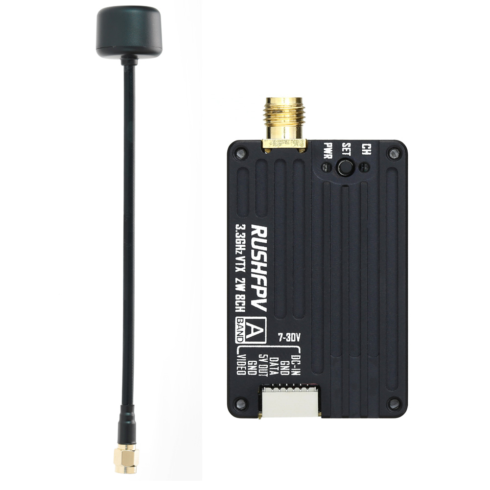 RUSHFPV 3.3G 2W VTX Verici FPV - Drone Antenna incelemesi ve fiyatı
