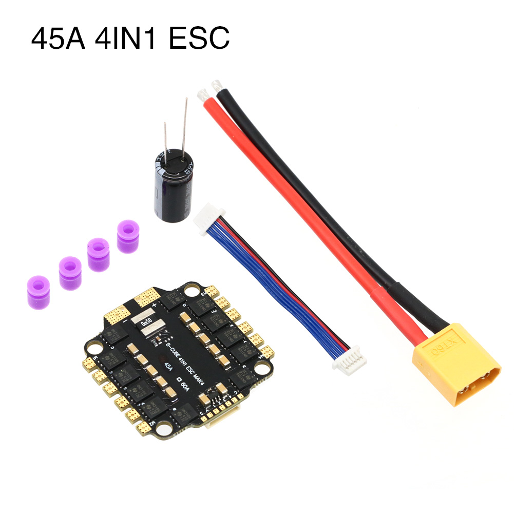 UAngel 4IN1 45A 60A ESC BLHELI - Drone Esc incelemesi ve fiyatı