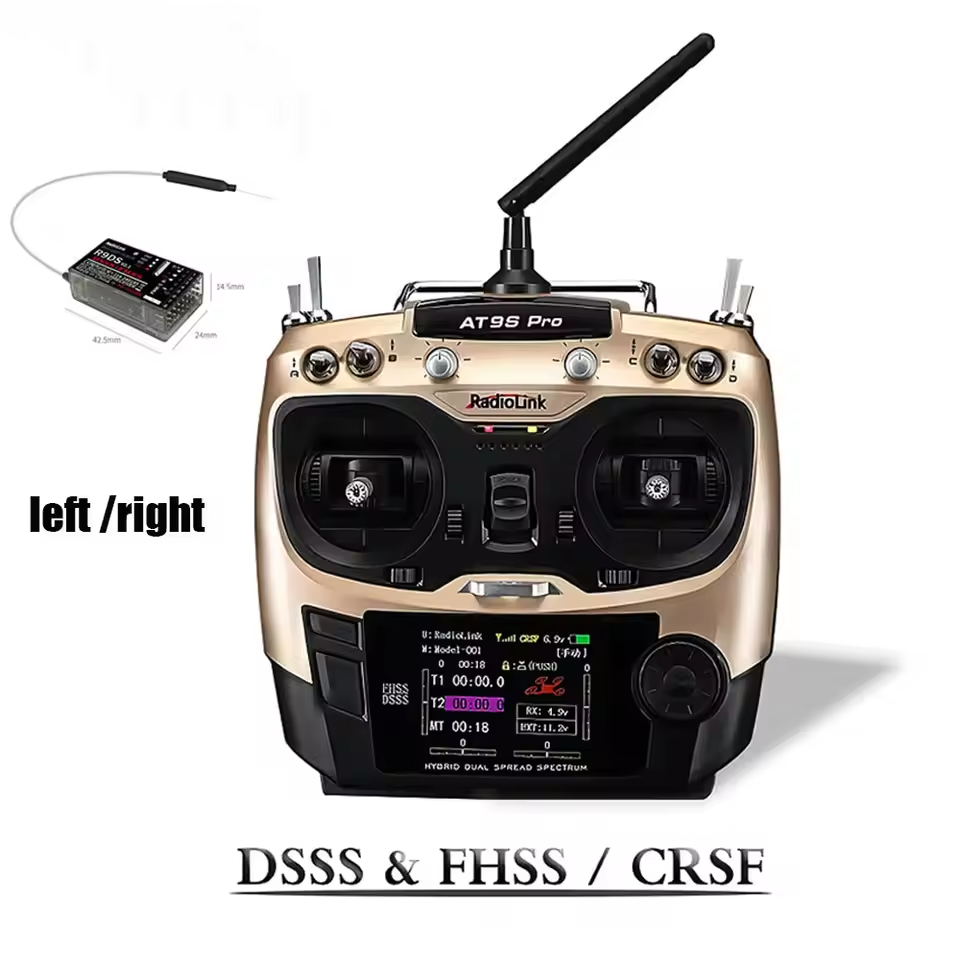 Radiolink AT9SPro 12CH 2.4G DS - Drone Battery incelemesi ve fiyatı