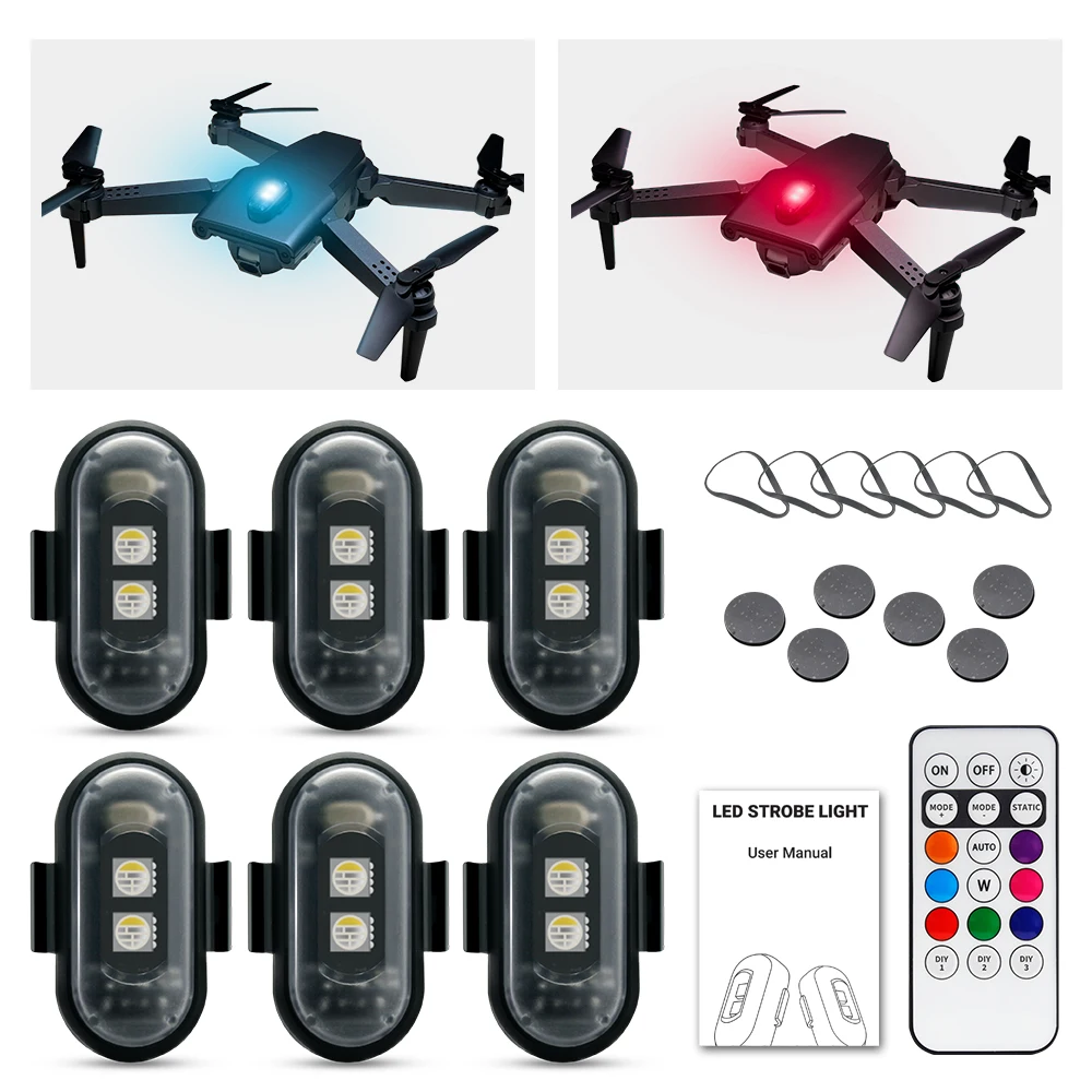 Motosiklet Flaş Işığı, APP Kon - Drone Led Light incelemesi ve fiyatı