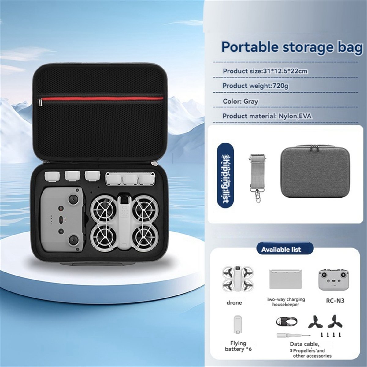 A43M DJI Neo Drone için Taşıma - Drone Battery Strap incelemesi ve fiyatı