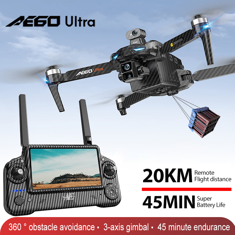 AE60 GPS Drone Profesyonel 8K  - Drone Gimbal incelemesi ve fiyatı