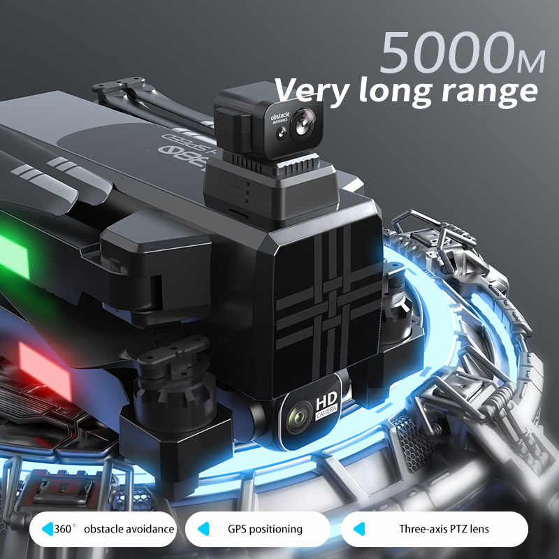 A380 Drone 4K HD üç eksenli An - Drone Gps Module incelemesi ve fiyatı