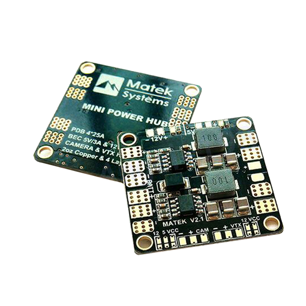 Mini güç Hub güç Matek PDB dağ - Drone Power Distribution Board incelemesi ve fiyatı