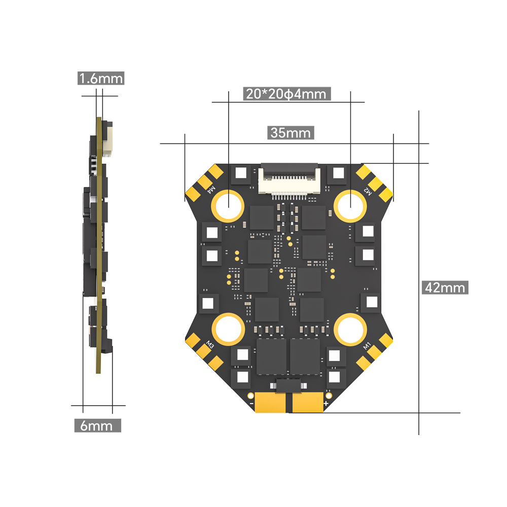 iFlight Borg F7 Mini Stack Uçu - Drone Esc incelemesi ve fiyatı
