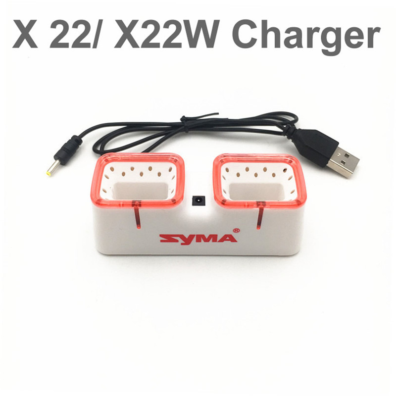 Syma X22 X22W Drone pilleri iç - Drone Charger incelemesi ve fiyatı