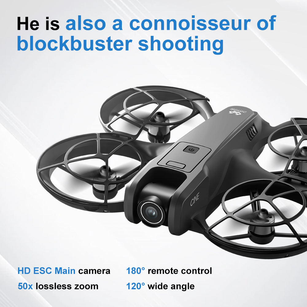 V666 Katlanabilir Mini Drone 4 - Drone Charger incelemesi ve fiyatı