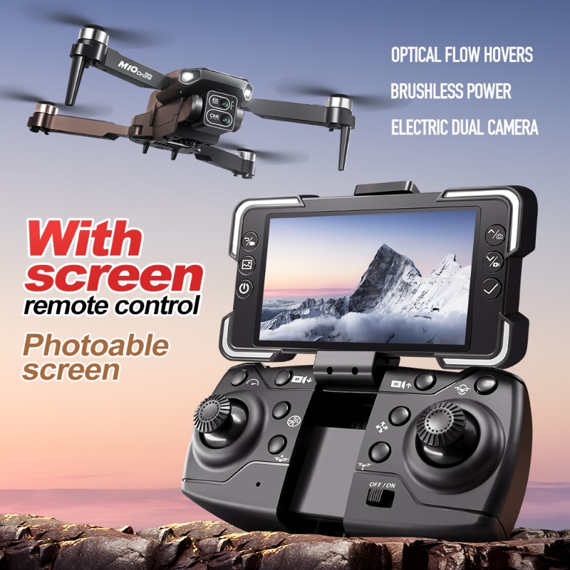 M10 Kamera Drone'u Ekranlı Uza - Drone Gimbal incelemesi ve fiyatı